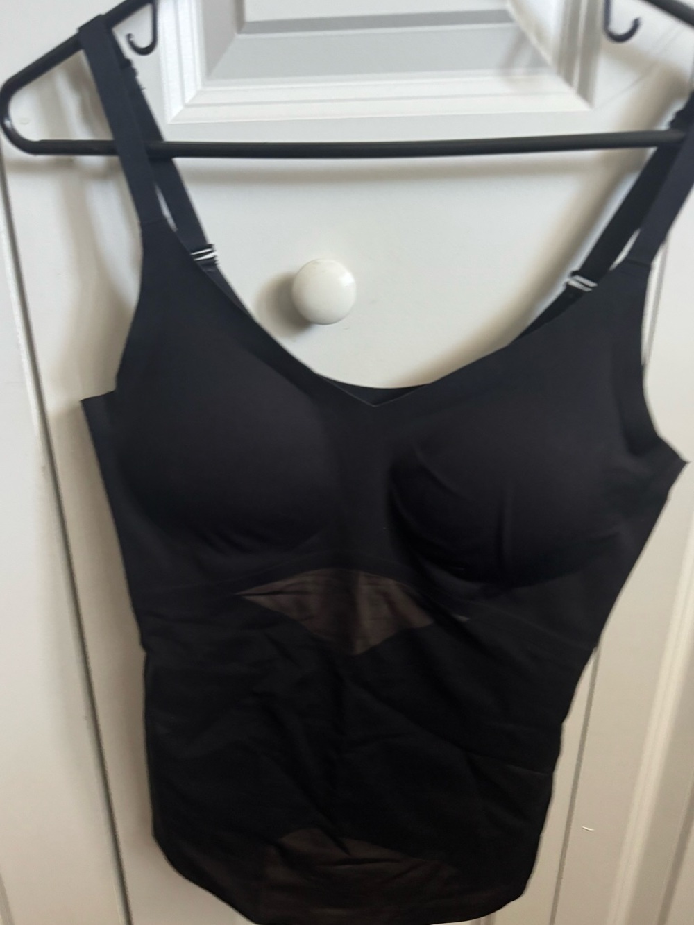 Honeylove Black Seamless Shaping Camisole with medium Support